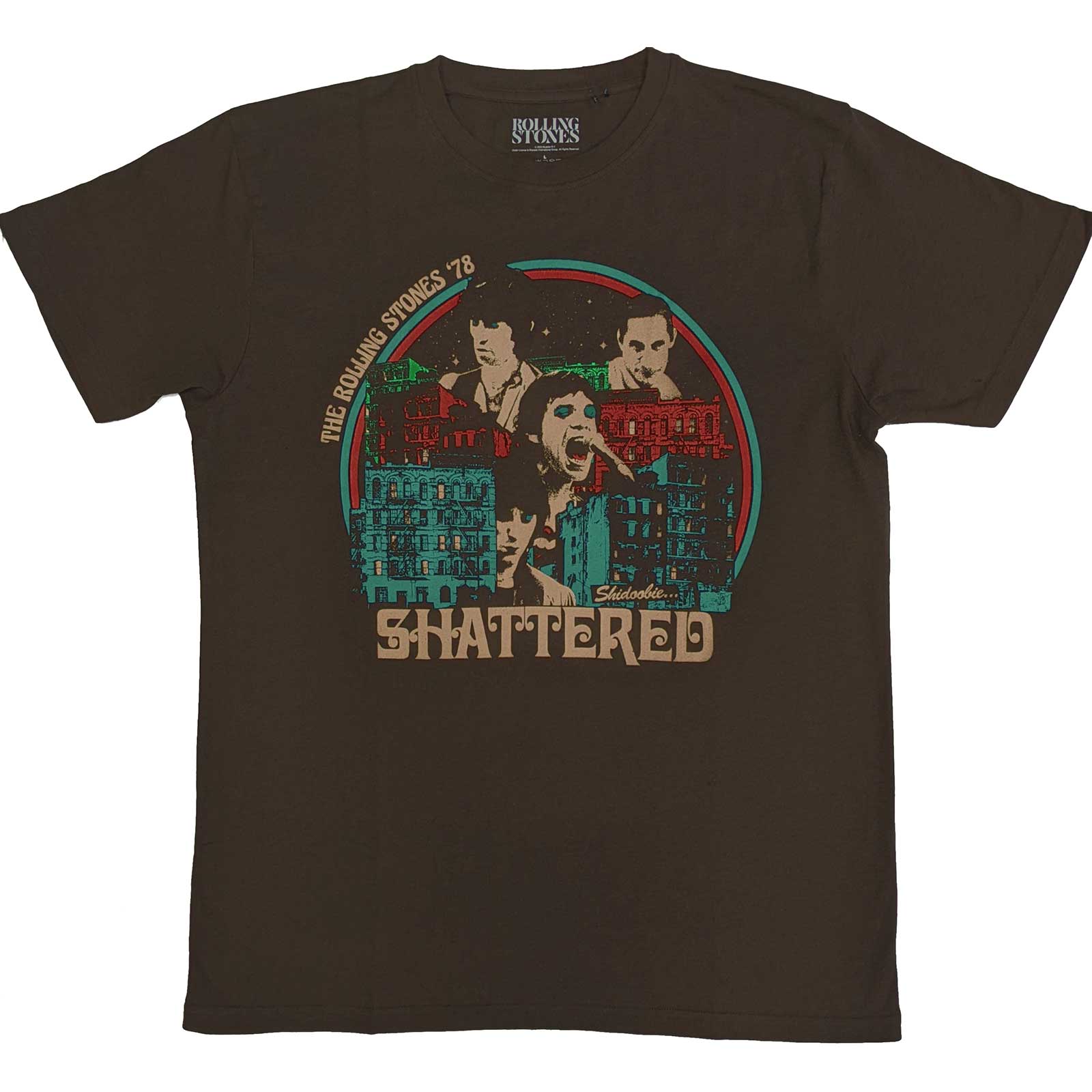 The Rolling Stones Unisex T-Shirt: Some Girls Shattered (Small)