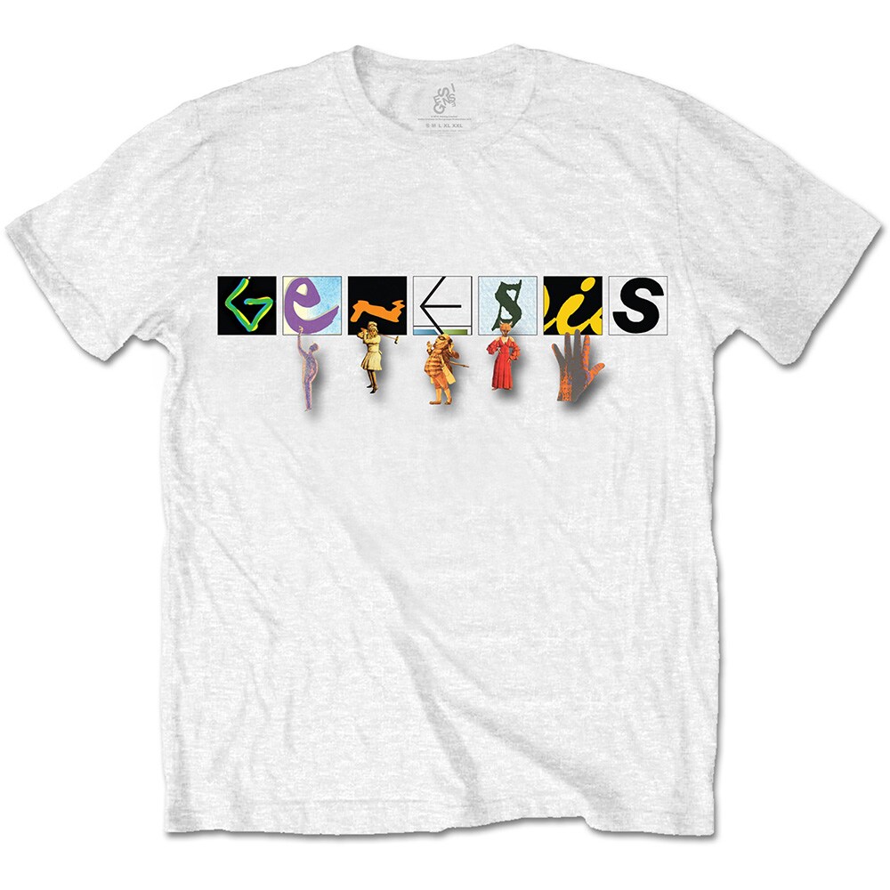 Genesis Unisex T-Shirt: Characters Logo (Small) - 2
