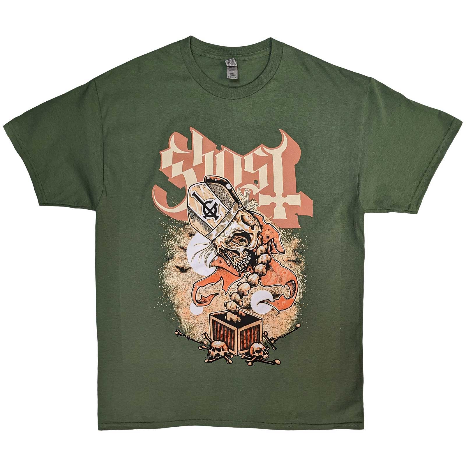 Ghost Unisex T-Shirt: Jack In The Box (XX-Large)