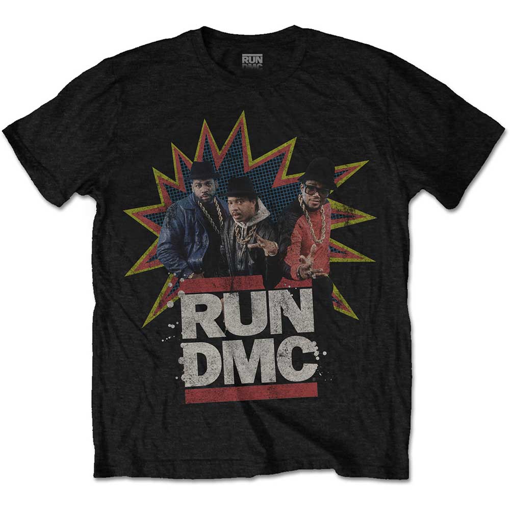 Run DMC Unisex T-Shirt: POW! (Medium) - 2
