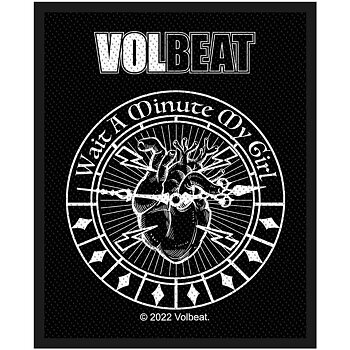 Volbeat Standard Patch: Wait A Minute My Girl