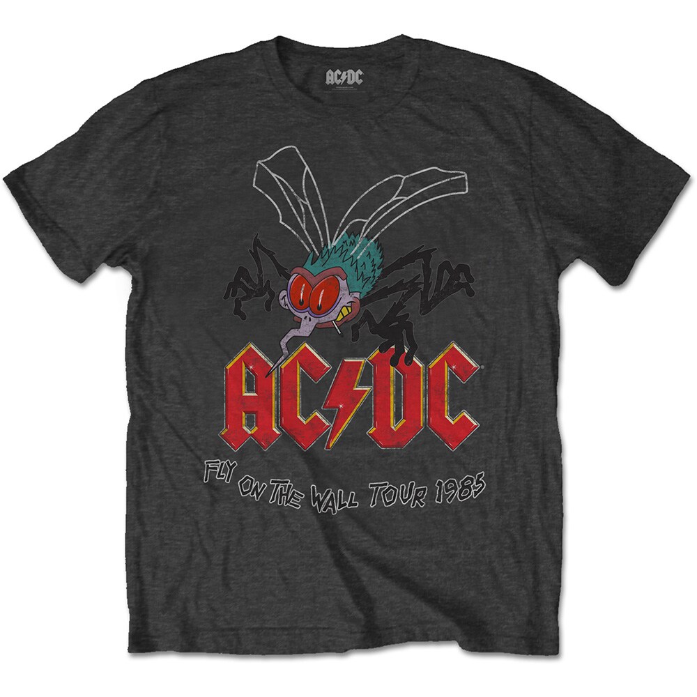 AC/DC Unisex T-Shirt: Fly on the Wall (Small) - 2