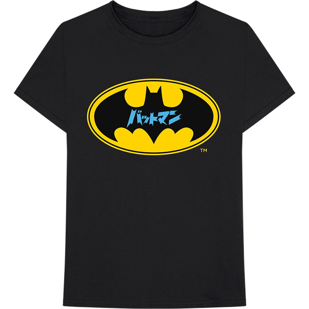 DC Comics Unisex T-Shirt: Batman Japanese Logo (XX-Large)