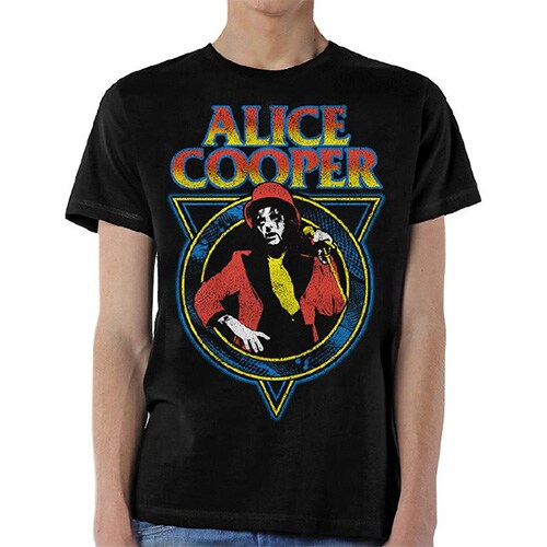 Alice Cooper Unisex T-Shirt: Snake Skin (Small) - 2