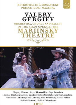 VALERY GERGIEV / ORCHESTRA / CHORIUS AND BALLET OF THE KIROV OPERA AT THE MARIINSKY THEATRE: Kirov Opera - Three Russian Operas (Mazeppa. Prince Igor. Betrothal In A Monastery) (DVD)