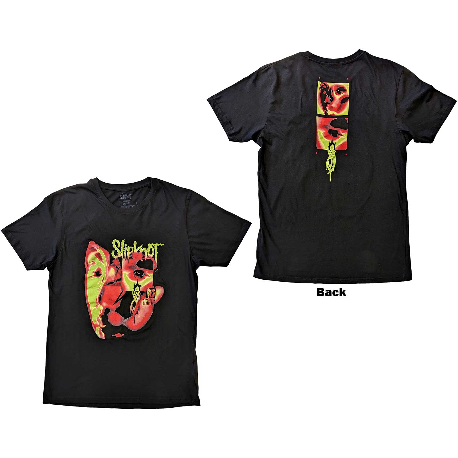 Slipknot Unisex T-Shirt: Alien (Back Print) (Large)