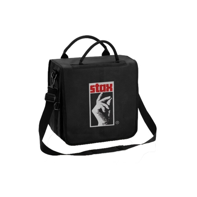 Record bag (Backpack): Stax click logo