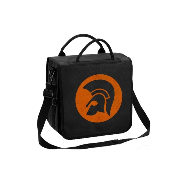 Record bag (Backpack): Trojan Helmet logo