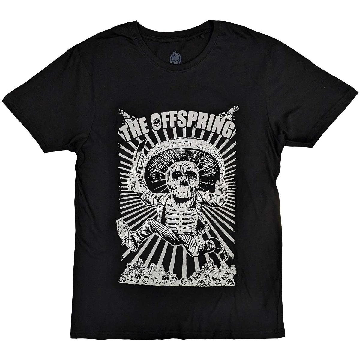 The Offspring Unisex T-Shirt: Jumping Skeleton (XX-Large)