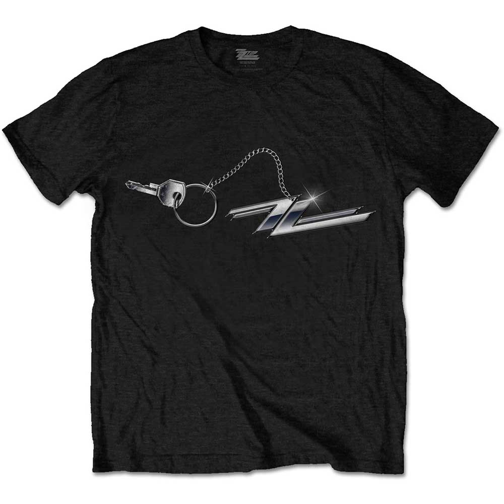 ZZ Top Unisex T-Shirt: Hot Rod Keychain (Medium) - 2