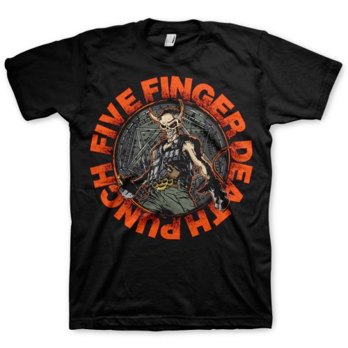 Five Finger Death Punch Unisex T-Shirt: Seal of Ameth (Small)