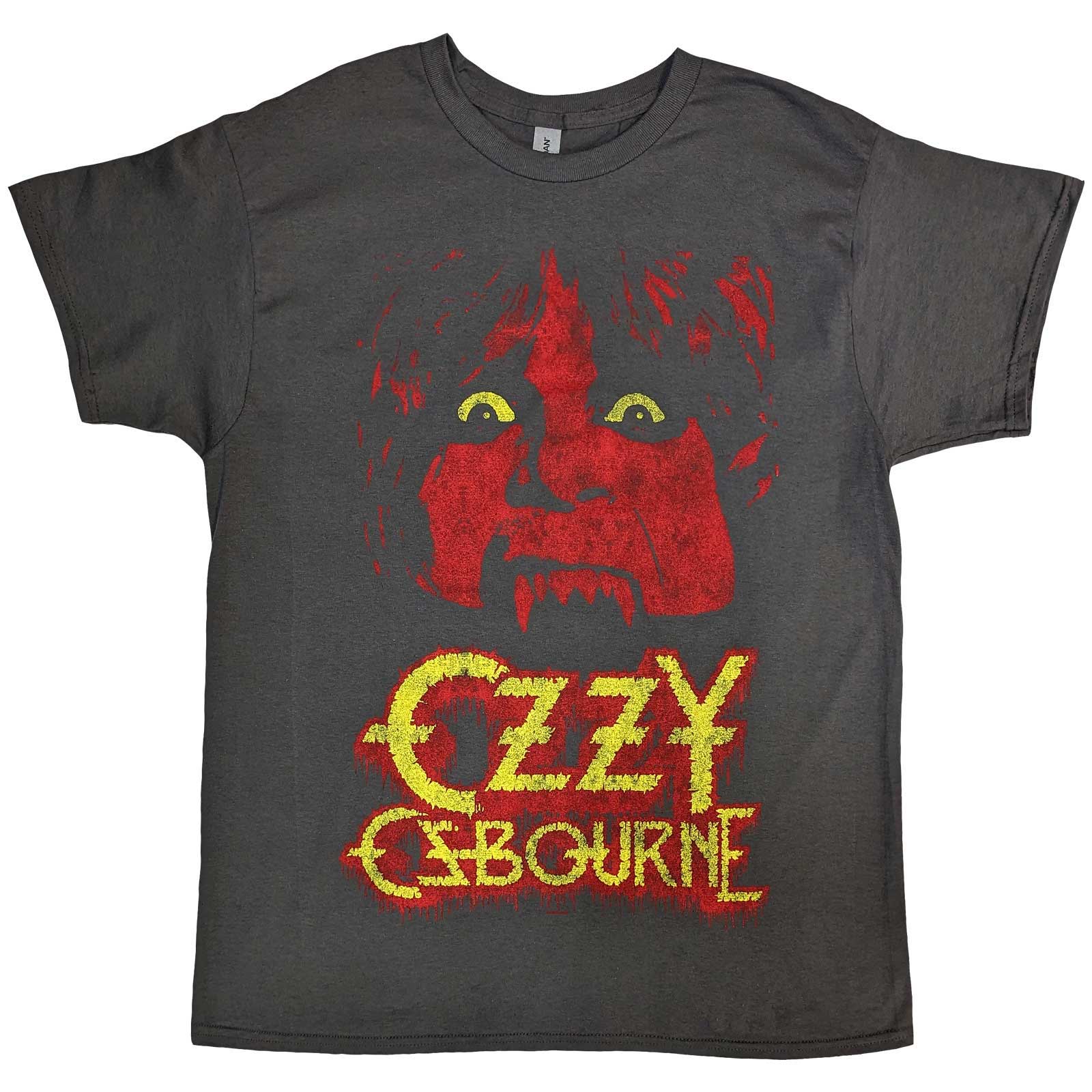 Ozzy Osbourne Unisex T-Shirt: Yellow Eyes Jumbo (Small)