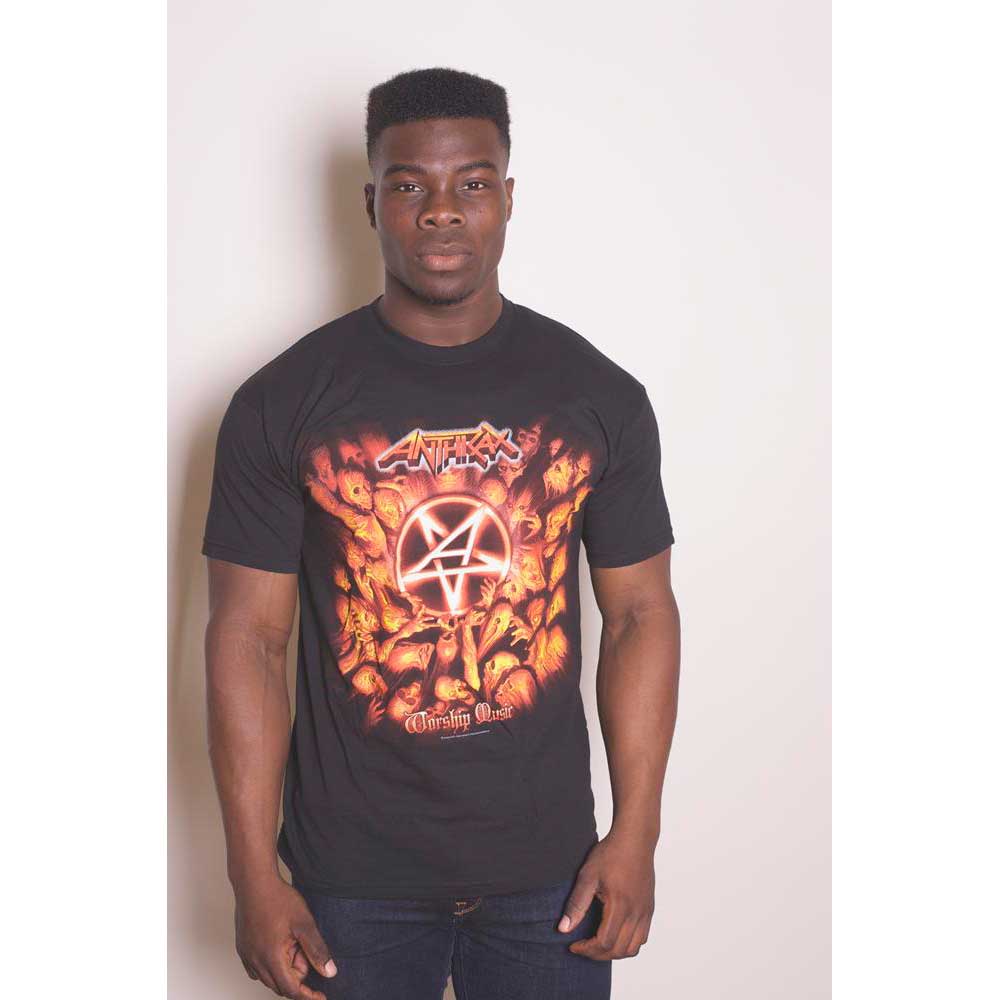 Anthrax Unisex T-Shirt: Worship Music (Medium) - 2