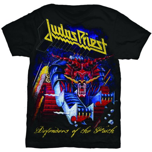 Judas Priest Unisex T-Shirt: Defender of the Faith (Large) - 2