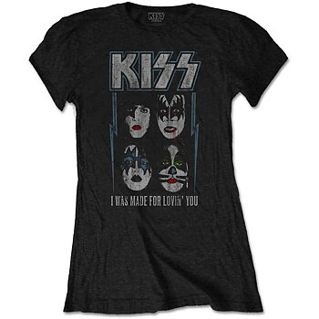 KISS t-shirt: Made For Lovin' You - storlek XS-XXL