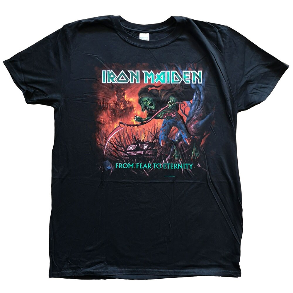 Iron Maiden Unisex T-Shirt: From Fear to Eternity Album (Medium) - 2