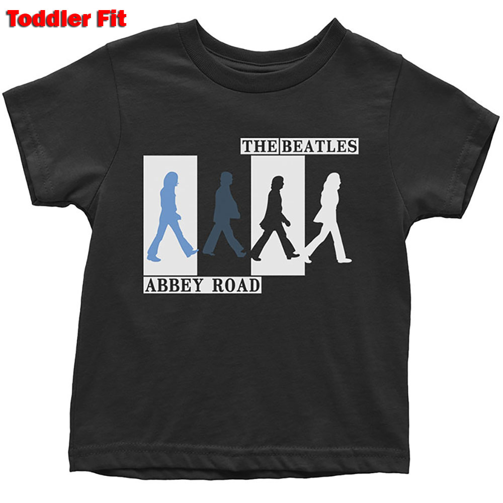 The Beatles Kids Toddler T-Shirt: Abbey Road Colours Crossing (3 Years)