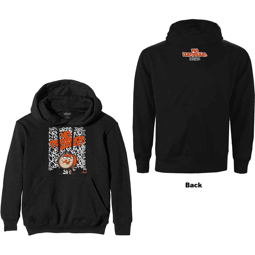 Logic Unisex Pullover Hoodie: Gauge (Back Print) (Medium)