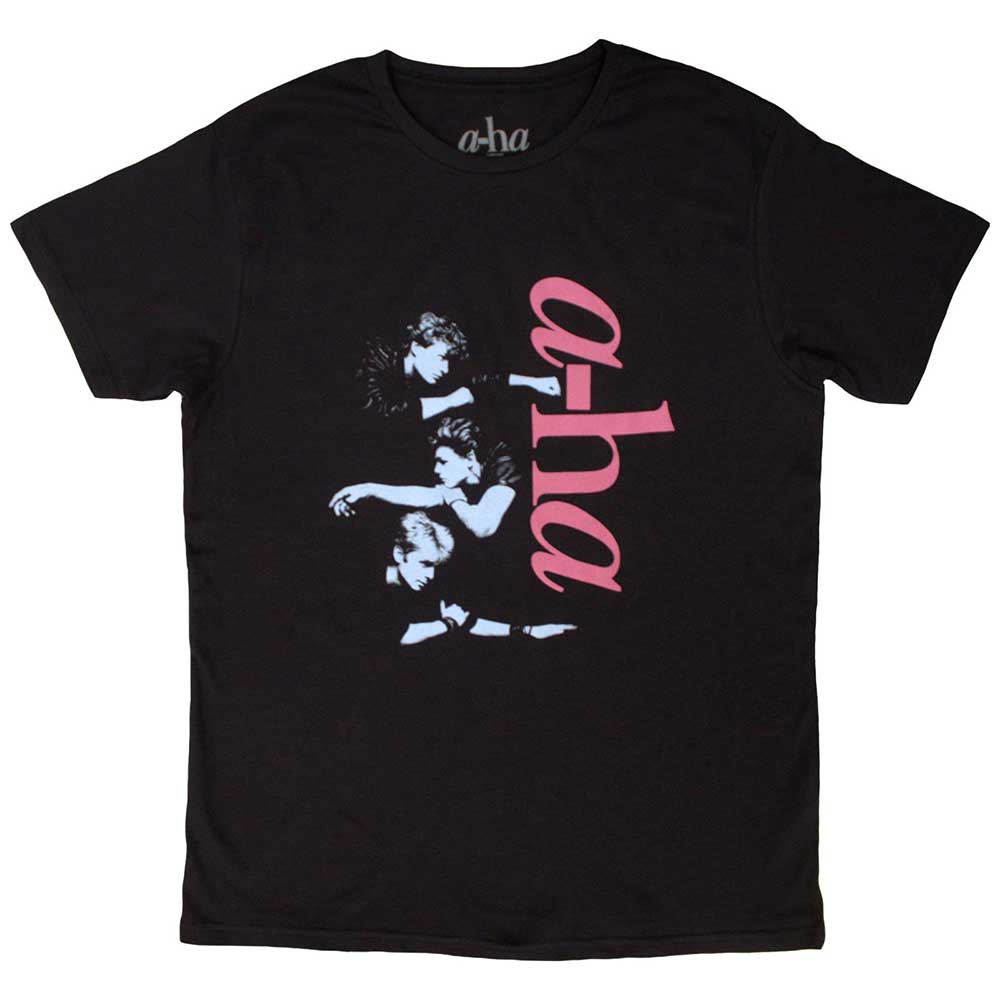 A-ha Unisex T-Shirt: Vertical Logo (X-Large)