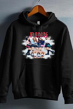 BlackPink Kpop Kids Hoodie - Bags - Black - Unisex