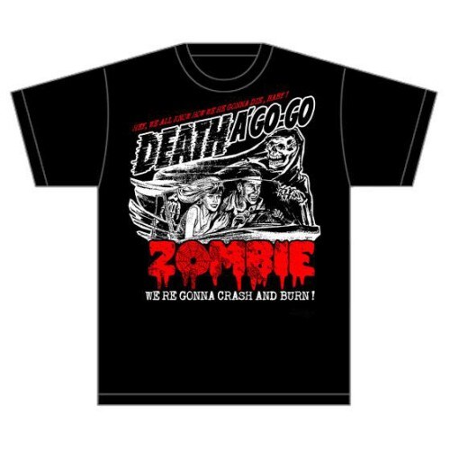 Rob Zombie Unisex T-Shirt: Zombie Crash (Large) - 2