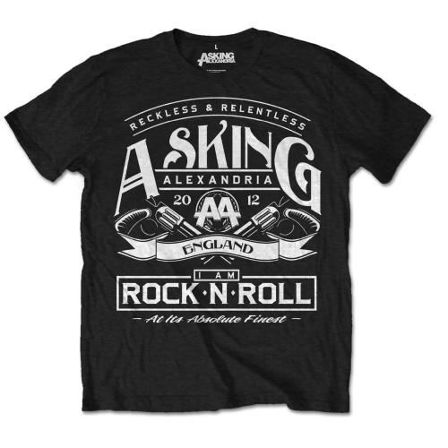 Asking Alexandria Unisex T-Shirt: Rock 'n Roll (Large) - 2