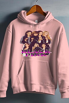 BlackPink Kpop Kids Hoodie - Tracksuits - Pink - Unisex
