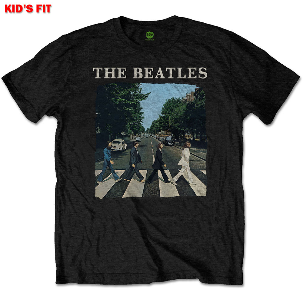 The Beatles Kids T-Shirt: Abbey Road & Logo (Retail Pack) (5-6 Years)