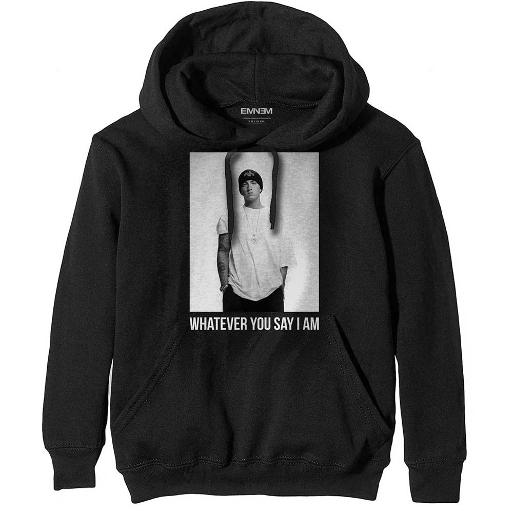 Eminem Unisex Pullover Hoodie: Whatever (X-Large)