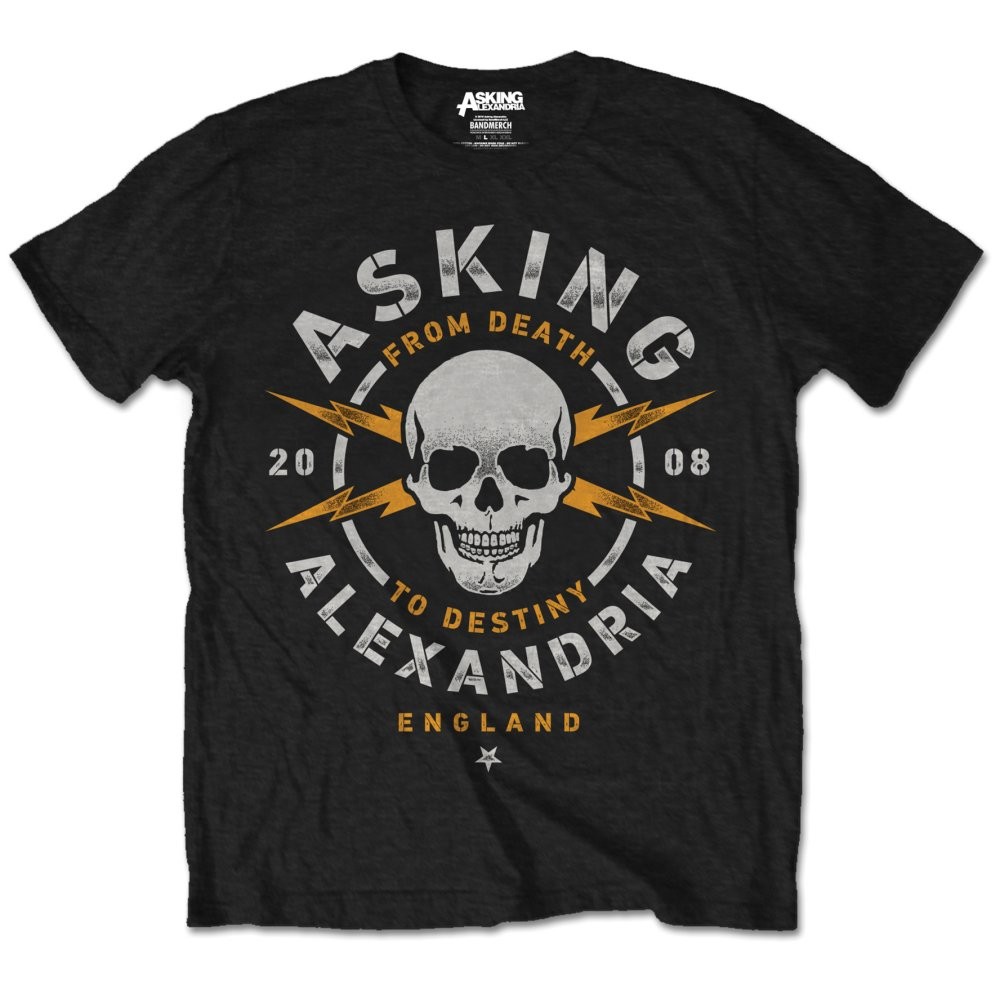 Asking Alexandria Unisex T-Shirt: Danger (Large)