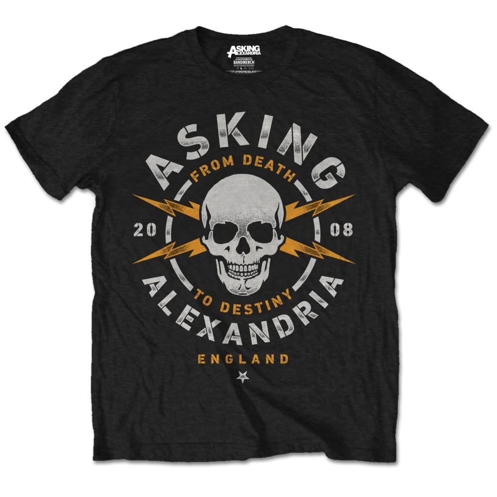 Asking Alexandria Unisex T-Shirt: Danger (Large) - 2