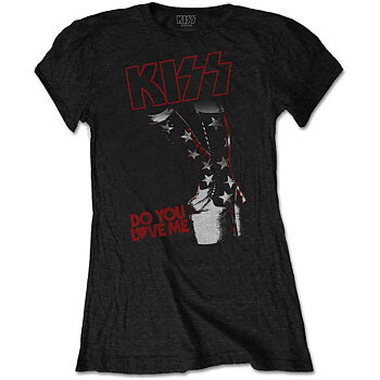 KISS t-shirt: Do You Love Me - storlek S-XXL