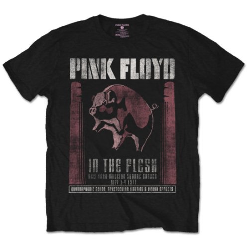 Pink Floyd Unisex T-Shirt: In the Flesh (Medium)