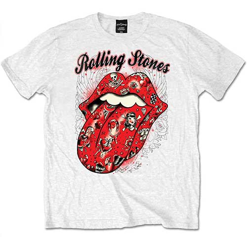 The Rolling Stones Unisex T-Shirt: Tattoo Flash (Medium) - 2