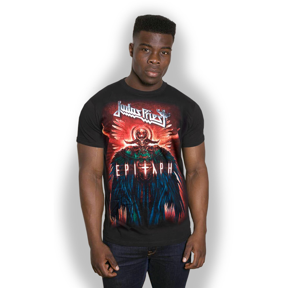 Judas Priest Unisex T-Shirt: Epitaph Jumbo (Medium)
