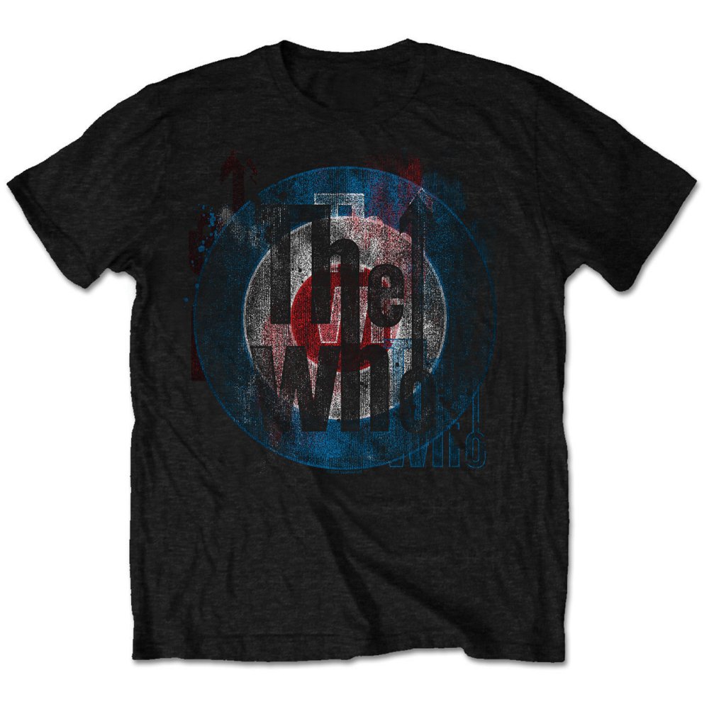 The Who Unisex T-Shirt: Target Texture (Large)