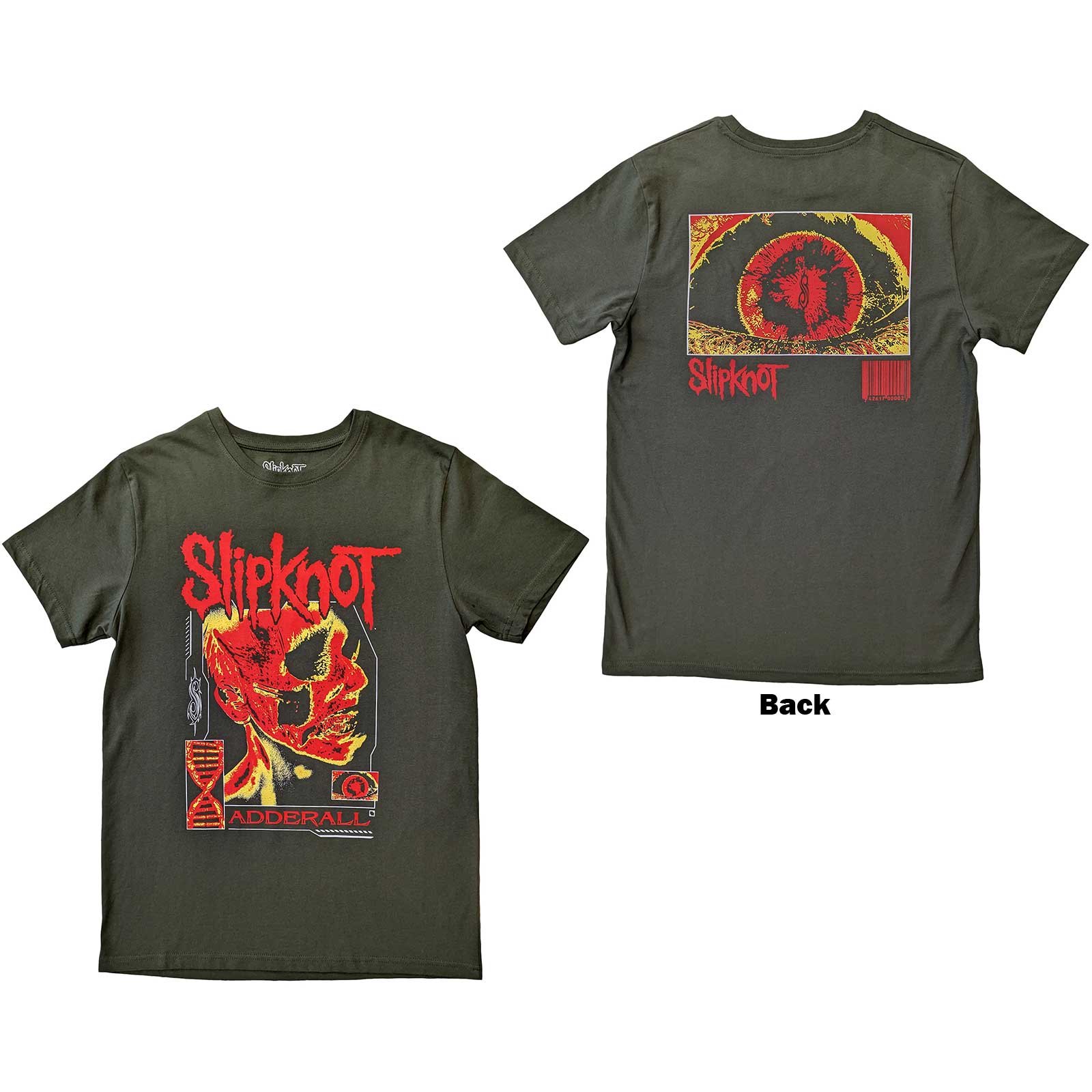 Slipknot Unisex T-Shirt: Zombie (Back Print) (XX-Large)