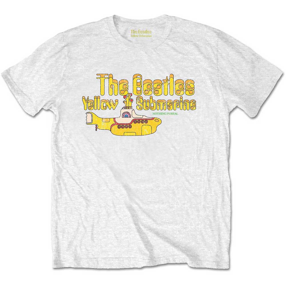 The Beatles Unisex T-Shirt: Nothing is Real (Retail Pack) (XX-Large)