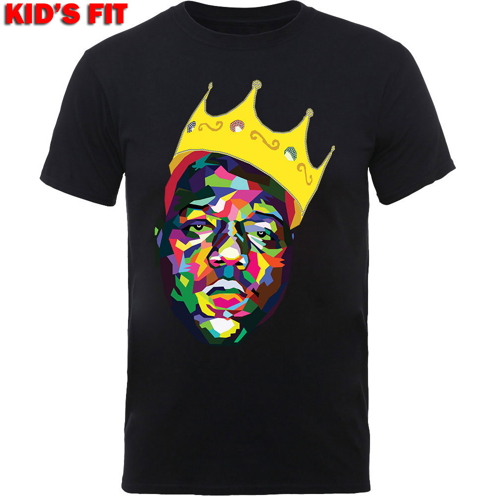 Biggie Smalls Kids T-Shirt: Crown (5-6 Years)