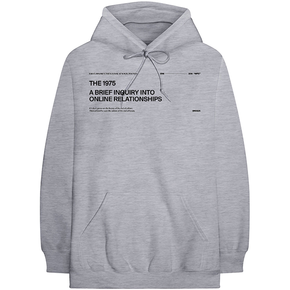 The 1975 Unisex Pullover Hoodie: ABIIOR Version 2. (Small)
