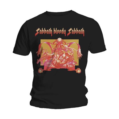 Black Sabbath Unisex T-Shirt: Sabbath Bloody Sabbath (Medium) - 2