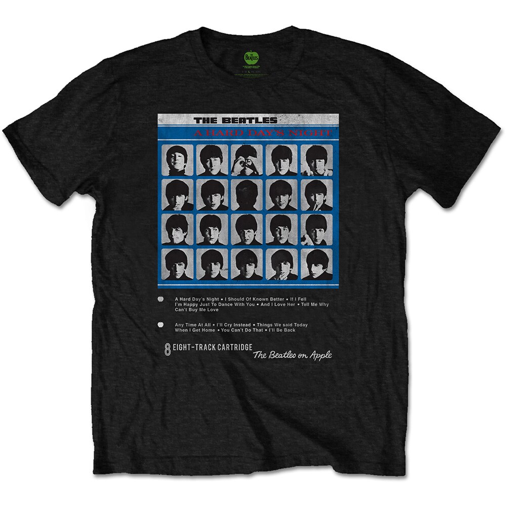 The Beatles Unisex T-Shirt: Hard Days Night 8 Track (Large) - 2