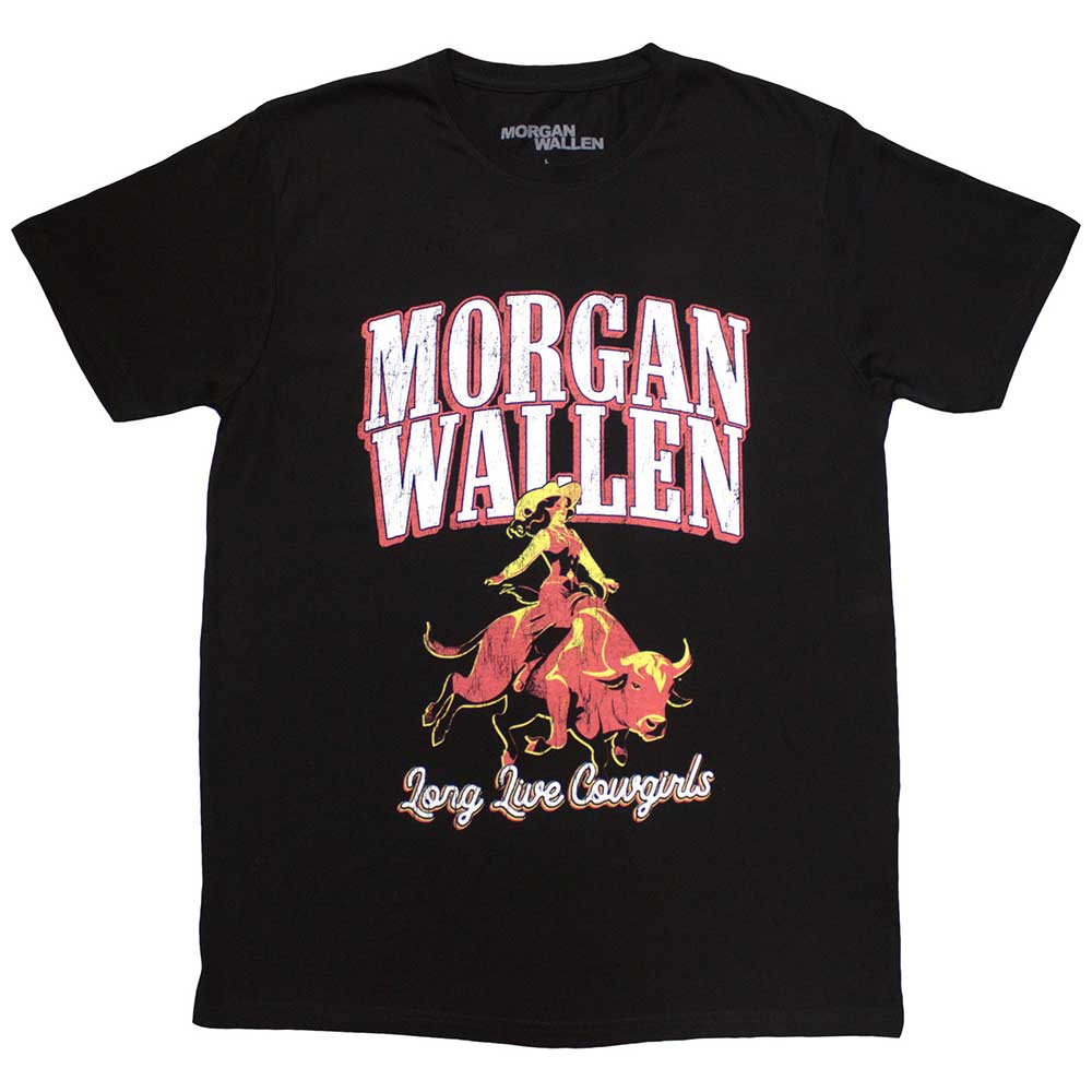Morgan Wallen Unisex T-Shirt: Long Live Cowgirls (X-Large)