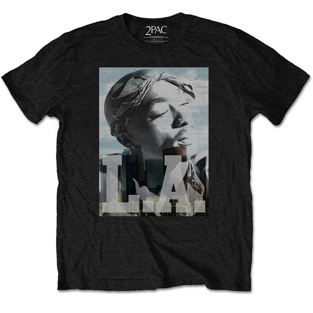 Tupac Kids T-Shirt: LA Skyline  (3-4 Years)