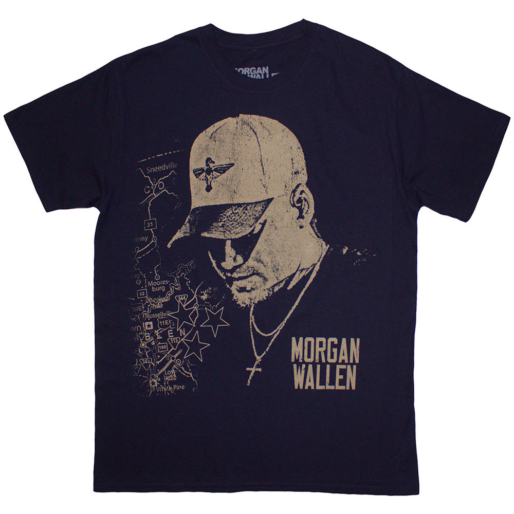 Morgan Wallen Unisex T-Shirt: Cap (Small)