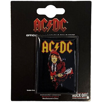 AC/DC Pin Badge: Angus