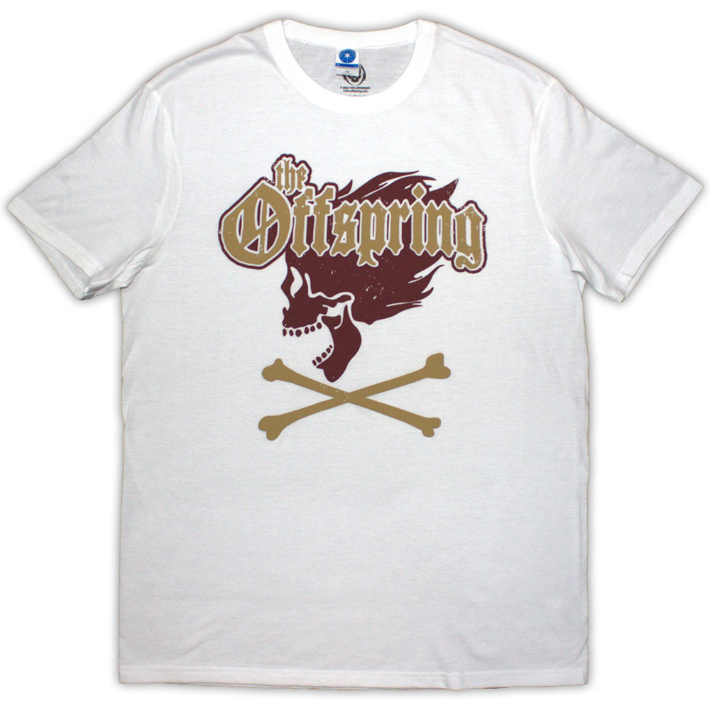 The Offspring Unisex T-Shirt: Screaming Skull (Small)