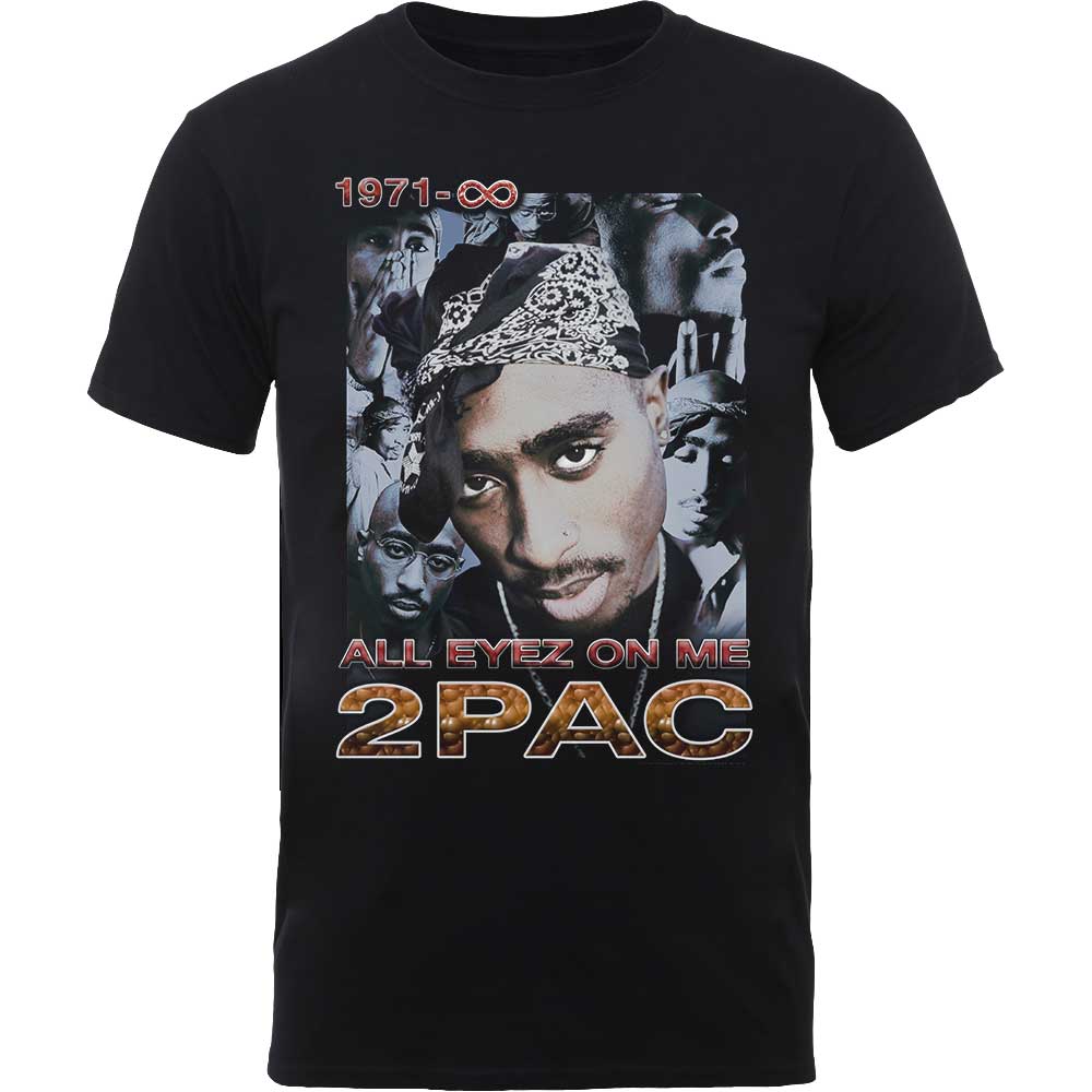 Tupac Unisex T-Shirt: All Eyez 1971 (X-Large)