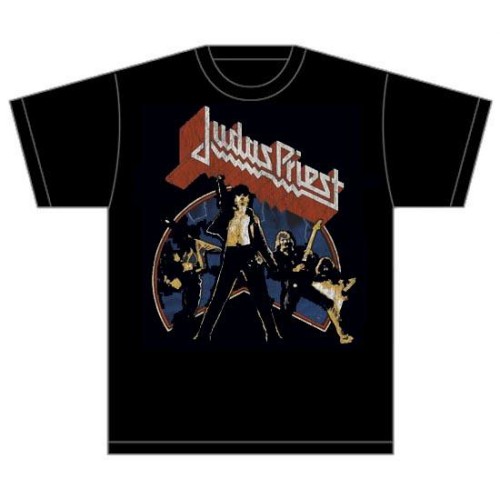 Judas Priest Unisex T-Shirt: Unleashed Version 2 (Medium)