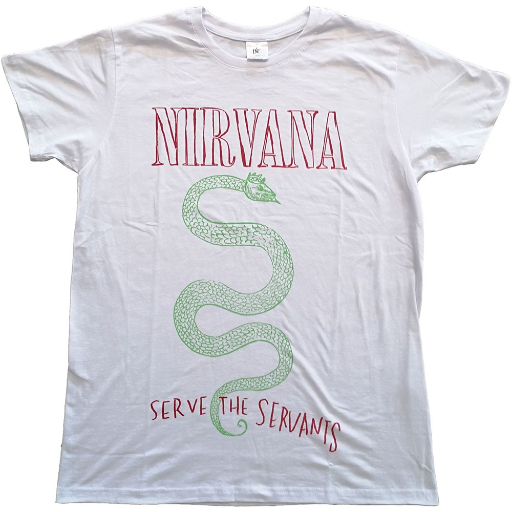 Nirvana Unisex T-Shirt: Serve The Servants (Medium)